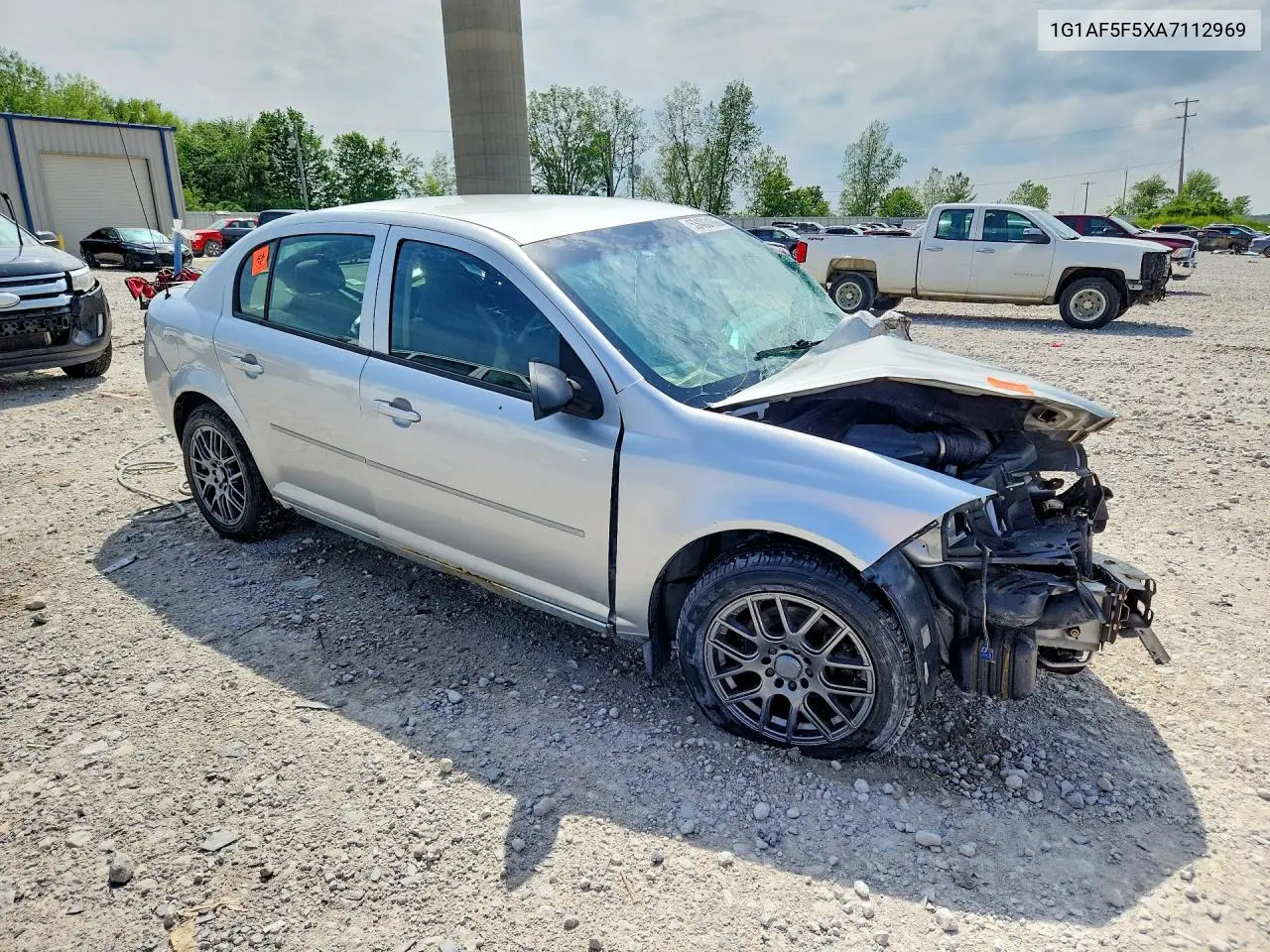 2010 Chevrolet Cobalt 2Lt VIN: 1G1AF5F5XA7112969 Lot: 53403106