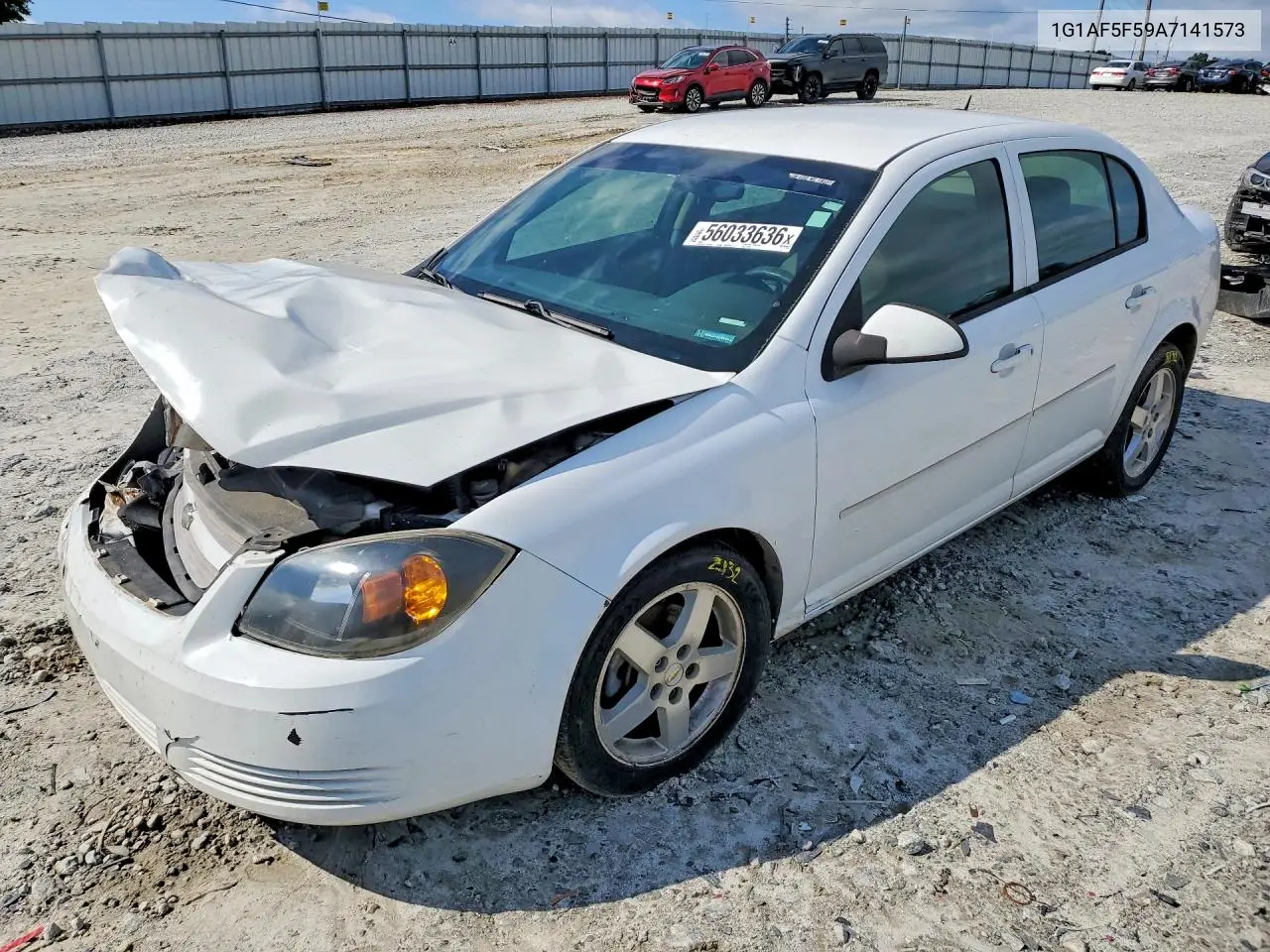 2010 Chevrolet Cobalt 2Lt VIN: 1G1AF5F59A7141573 Lot: 56033636