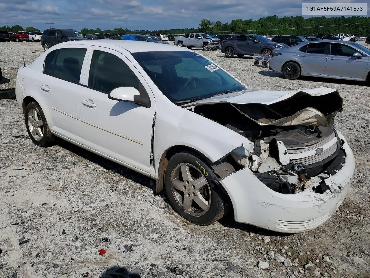 2010 Chevrolet Cobalt 2Lt VIN: 1G1AF5F59A7141573 Lot: 56033636