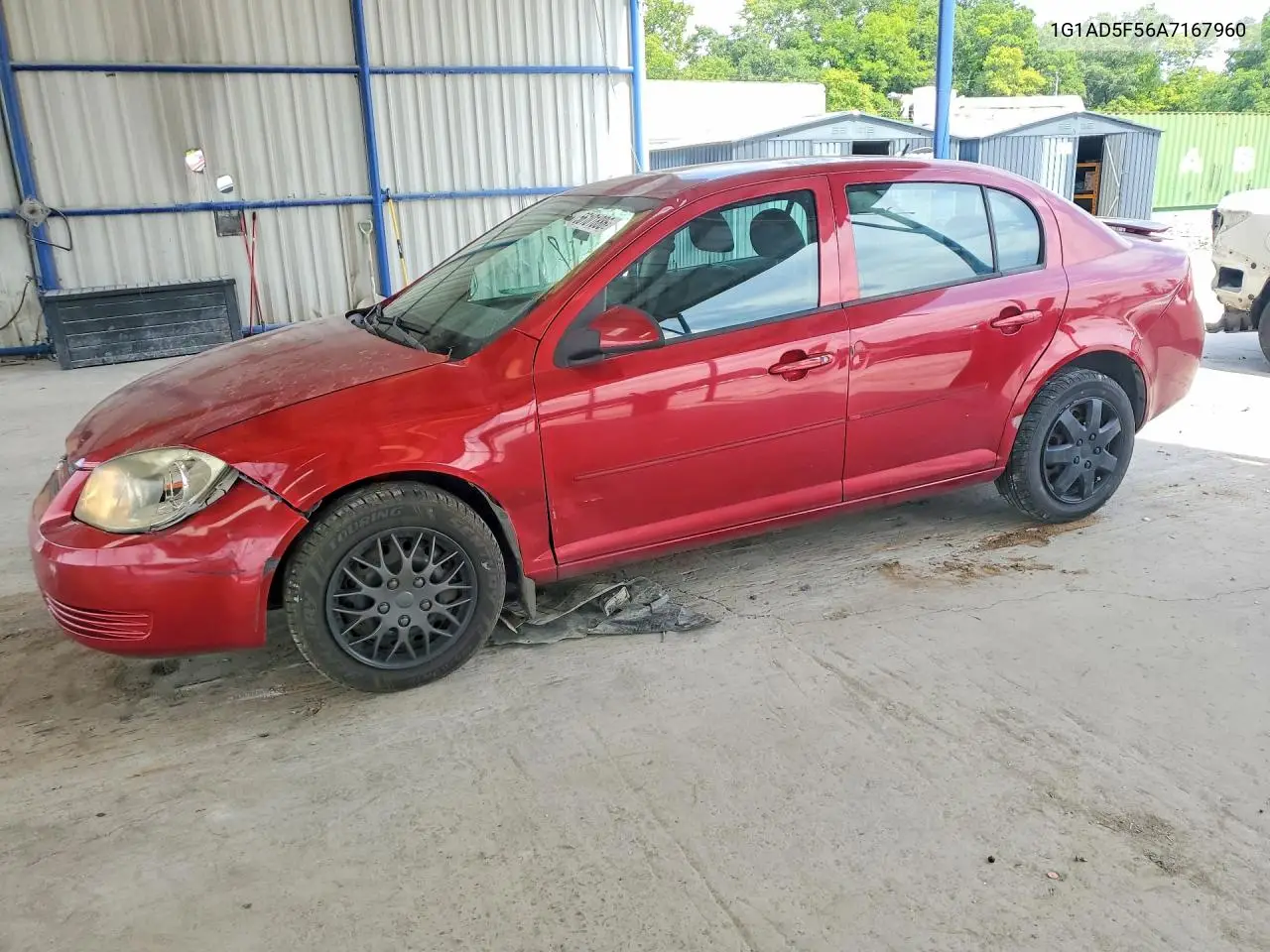 2010 Chevrolet Cobalt 1Lt VIN: 1G1AD5F56A7167960 Lot: 56101886
