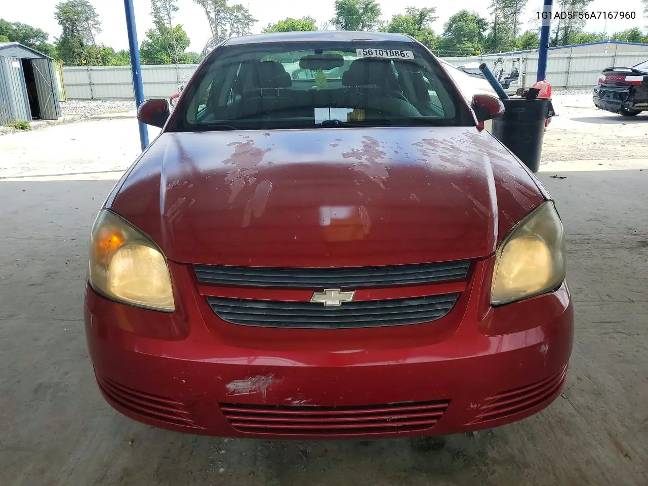 2010 Chevrolet Cobalt 1Lt VIN: 1G1AD5F56A7167960 Lot: 56101886