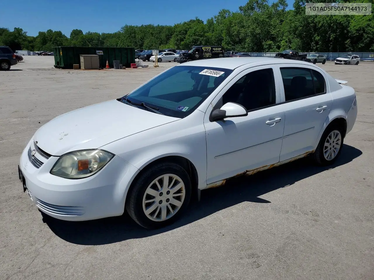 2010 Chevrolet Cobalt 1Lt VIN: 1G1AD5F50A7144173 Lot: 56165966