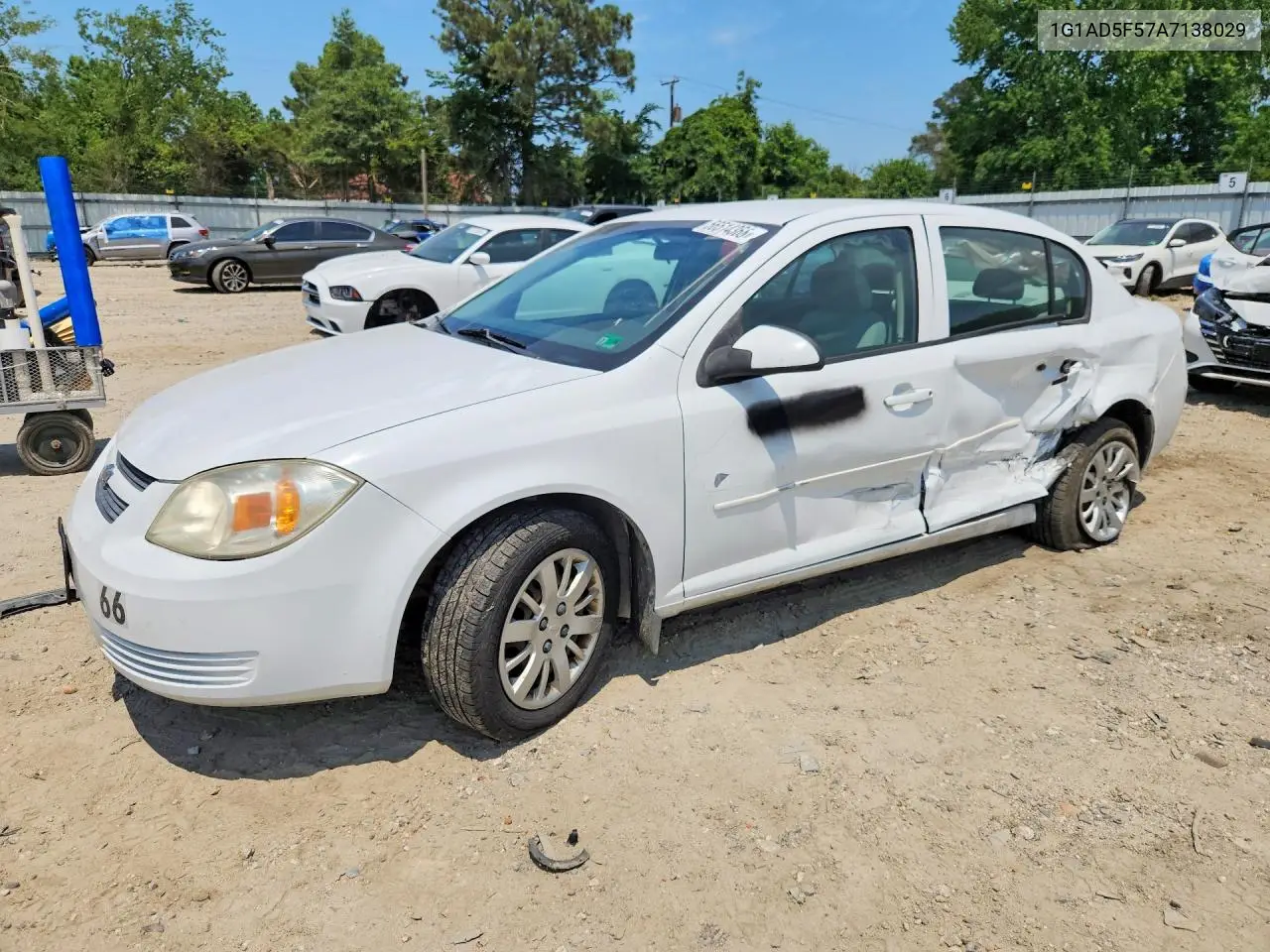 2010 Chevrolet Cobalt 1Lt VIN: 1G1AD5F57A7138029 Lot: 56514366