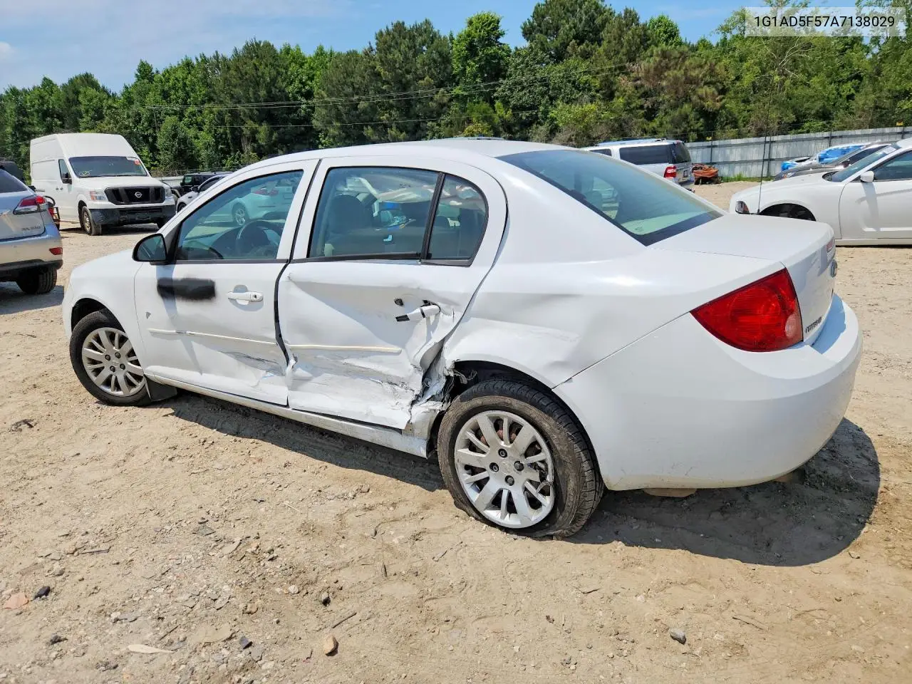 2010 Chevrolet Cobalt 1Lt VIN: 1G1AD5F57A7138029 Lot: 56514366