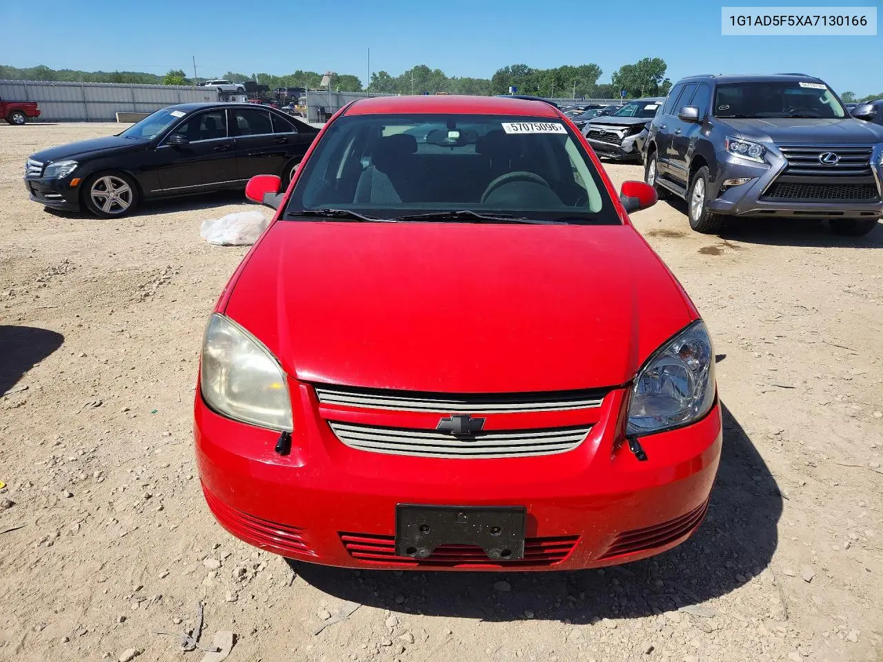 2010 Chevrolet Cobalt 1Lt VIN: 1G1AD5F5XA7130166 Lot: 57075096