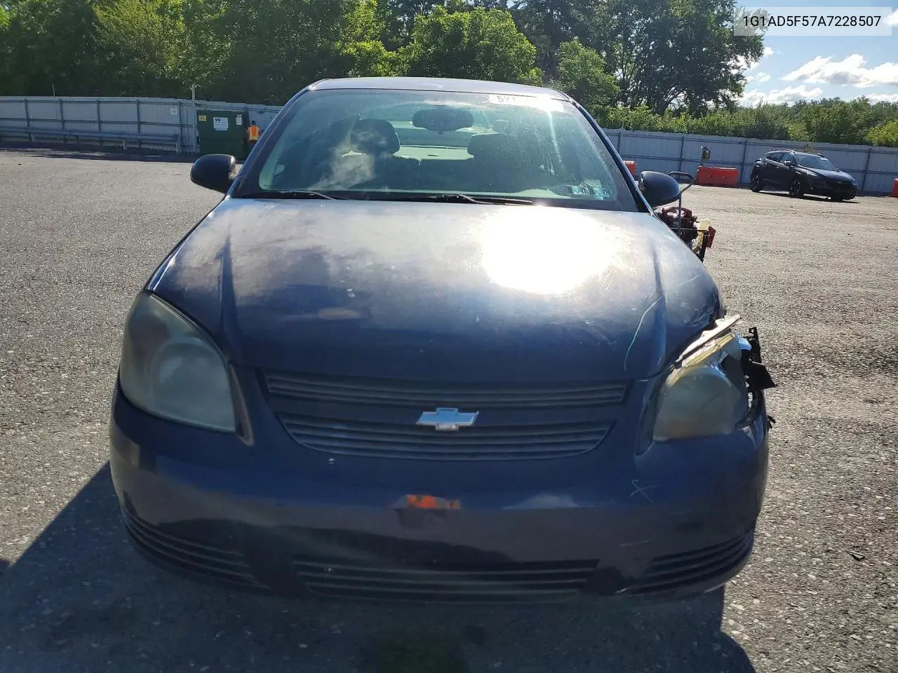 2010 Chevrolet Cobalt 1Lt VIN: 1G1AD5F57A7228507 Lot: 57142266