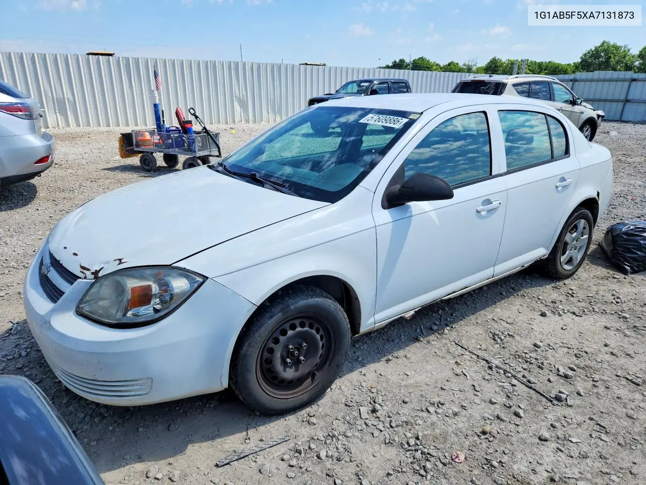 2010 Chevrolet Cobalt Ls VIN: 1G1AB5F5XA7131873 Lot: 57609886