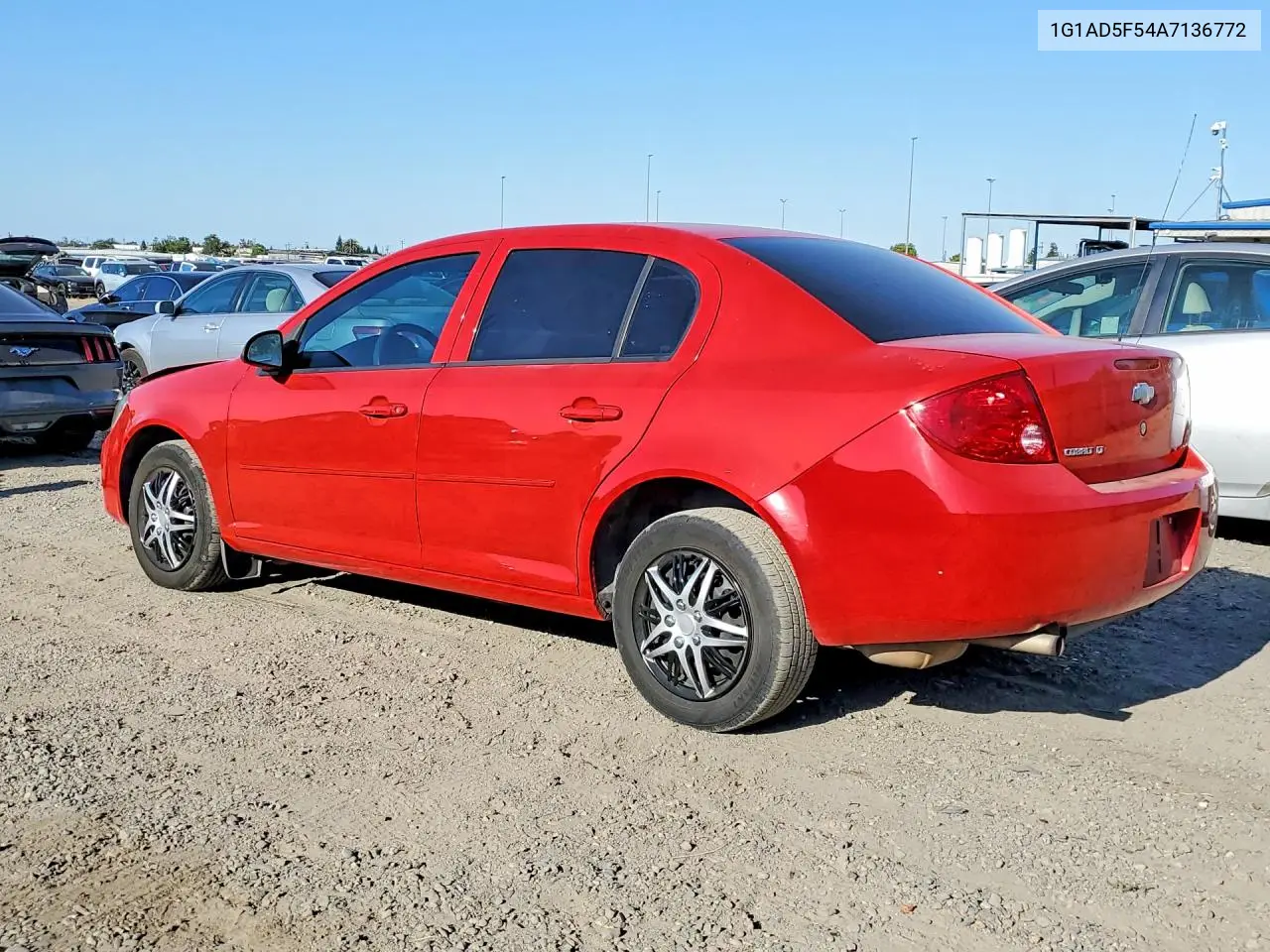 2010 Chevrolet Cobalt 1Lt VIN: 1G1AD5F54A7136772 Lot: 57740076