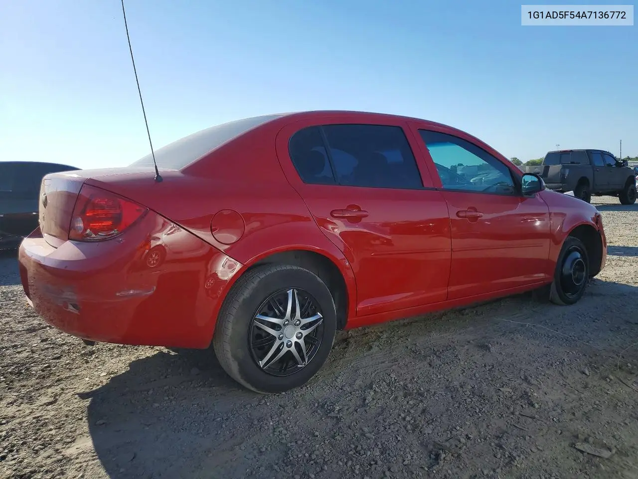 2010 Chevrolet Cobalt 1Lt VIN: 1G1AD5F54A7136772 Lot: 57740076