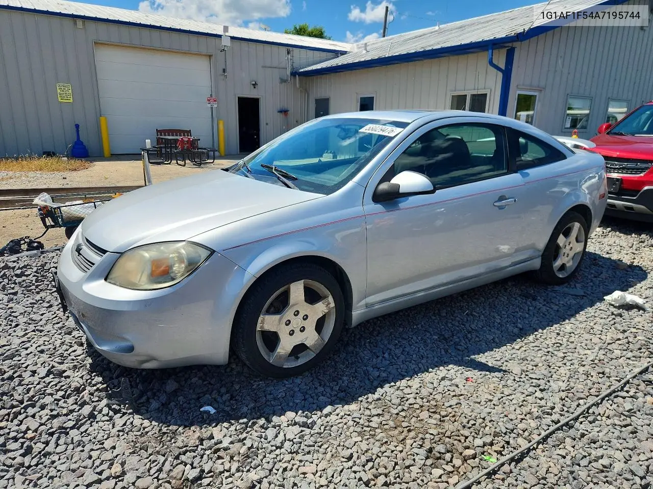 2010 Chevrolet Cobalt 2Lt VIN: 1G1AF1F54A7195744 Lot: 58029476