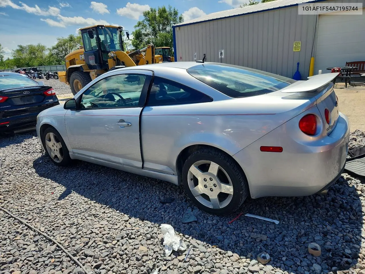 2010 Chevrolet Cobalt 2Lt VIN: 1G1AF1F54A7195744 Lot: 58029476