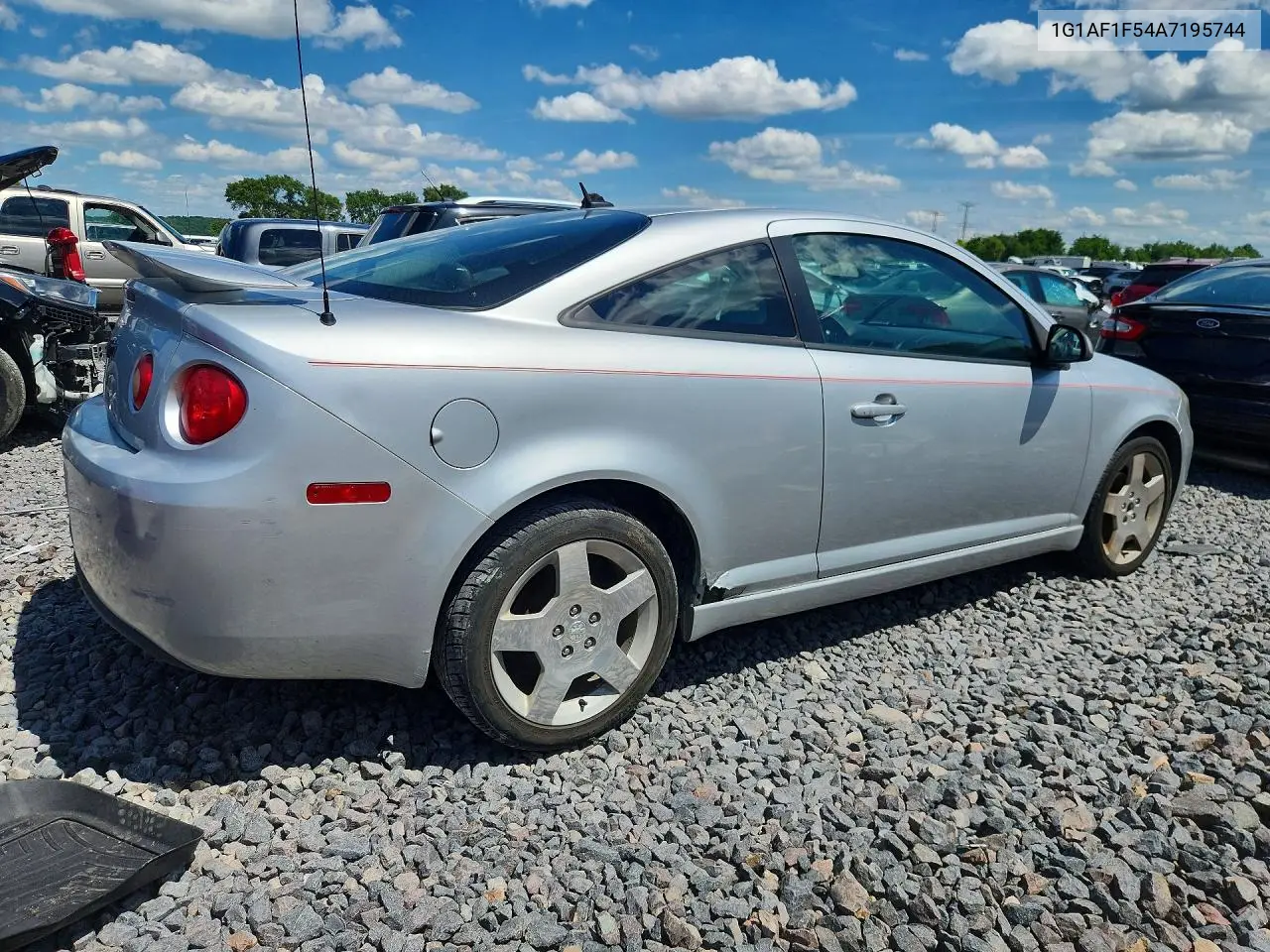 2010 Chevrolet Cobalt 2Lt VIN: 1G1AF1F54A7195744 Lot: 58029476