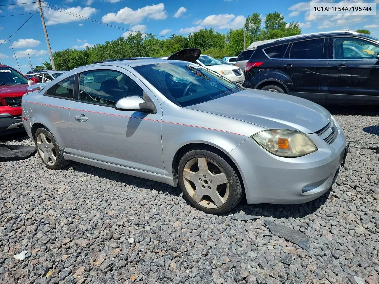 2010 Chevrolet Cobalt 2Lt VIN: 1G1AF1F54A7195744 Lot: 58029476