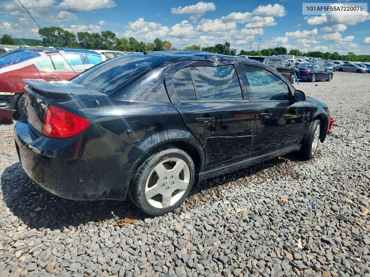 2010 Chevrolet Cobalt 2Lt VIN: 1G1AF5F55A7220075 Lot: 58370866