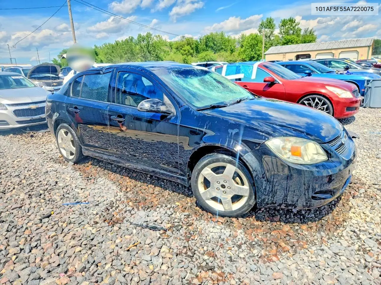 2010 Chevrolet Cobalt 2Lt VIN: 1G1AF5F55A7220075 Lot: 58370866