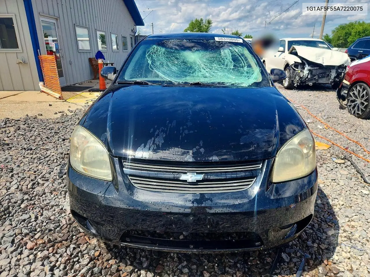 2010 Chevrolet Cobalt 2Lt VIN: 1G1AF5F55A7220075 Lot: 58370866