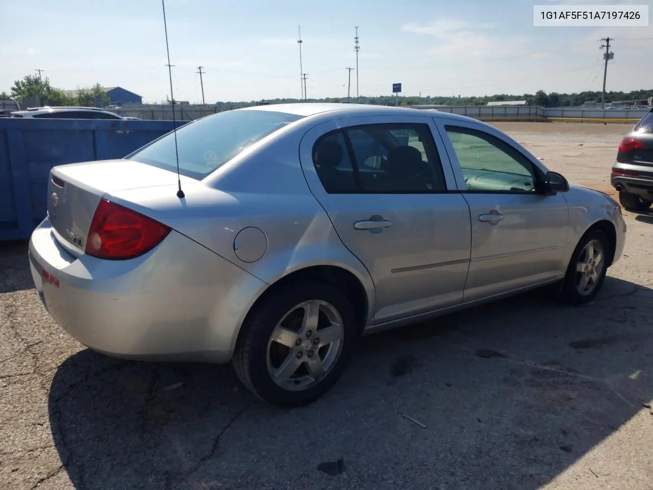 2010 Chevrolet Cobalt 2Lt VIN: 1G1AF5F51A7197426 Lot: 58713346