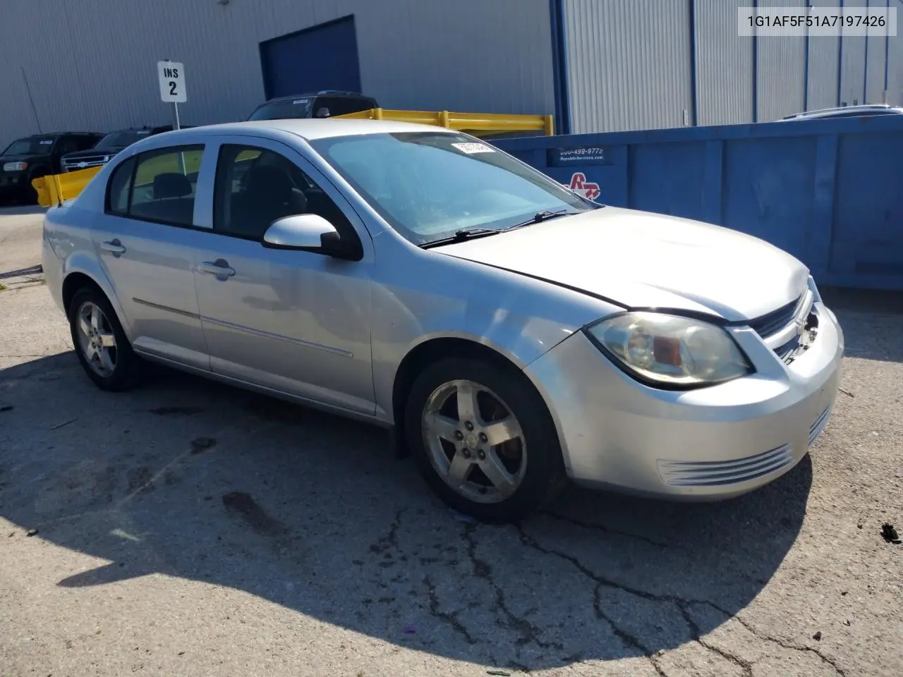 2010 Chevrolet Cobalt 2Lt VIN: 1G1AF5F51A7197426 Lot: 58713346