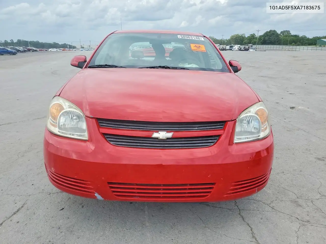 2010 Chevrolet Cobalt 1Lt VIN: 1G1AD5F5XA7183675 Lot: 58963146