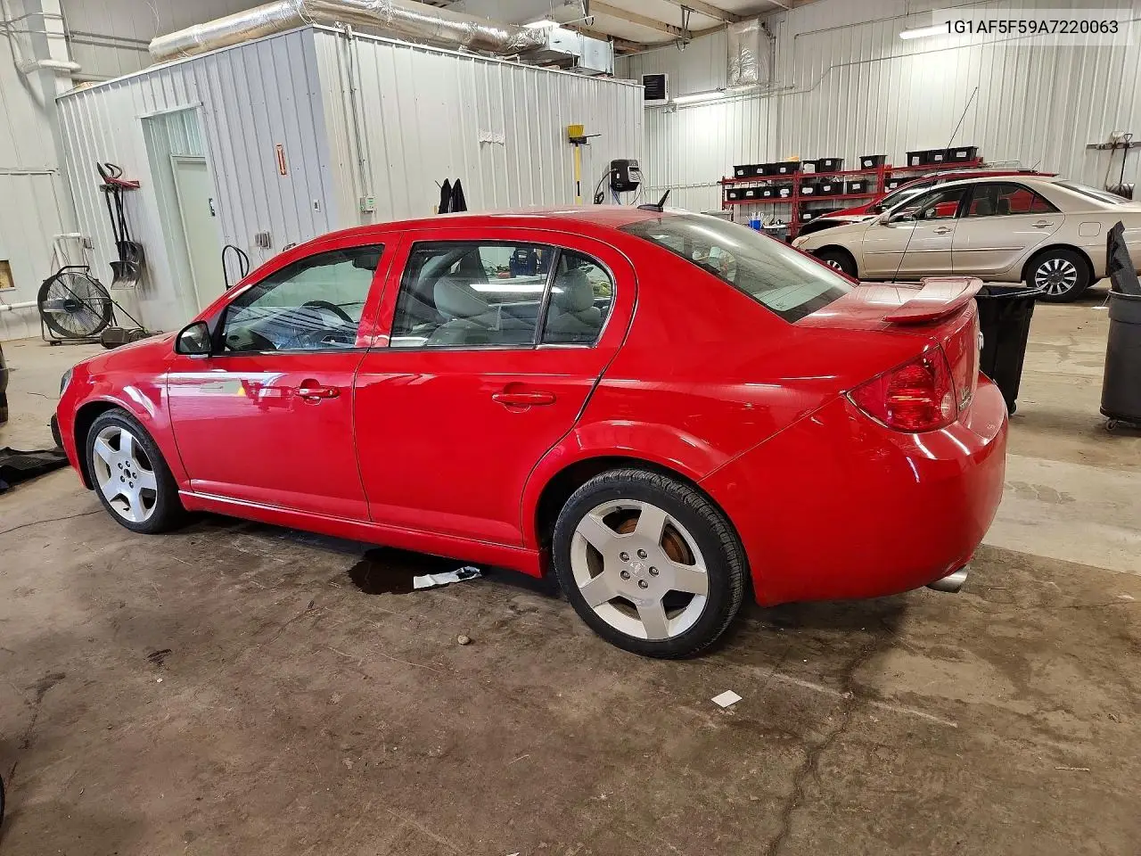 2010 Chevrolet Cobalt 2Lt VIN: 1G1AF5F59A7220063 Lot: 58992226