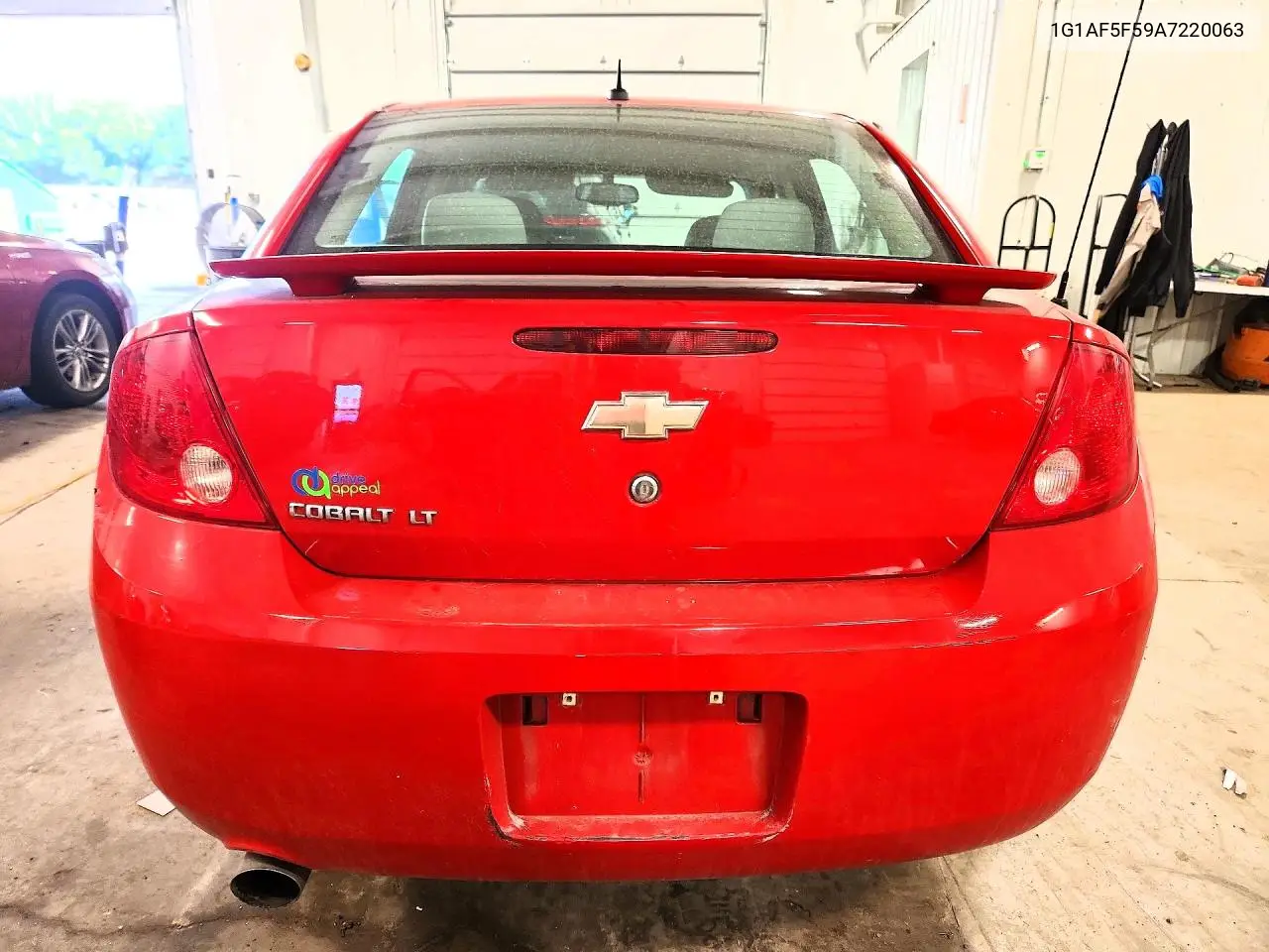 2010 Chevrolet Cobalt 2Lt VIN: 1G1AF5F59A7220063 Lot: 58992226