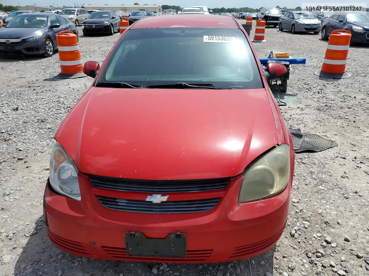 2010 Chevrolet Cobalt 2Lt VIN: 1G1AF5F55A7101247 Lot: 59153626