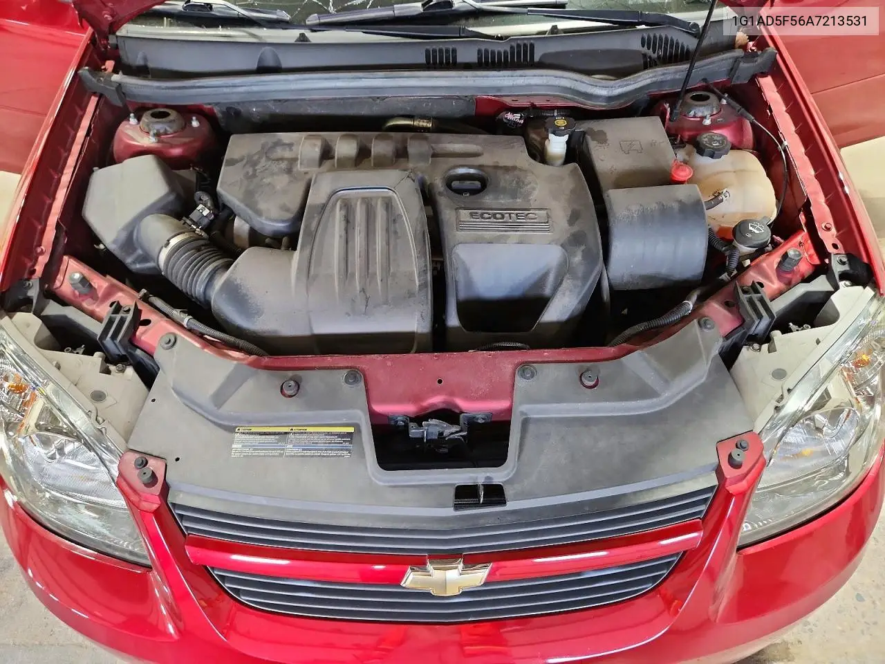 2010 Chevrolet Cobalt 1Lt VIN: 1G1AD5F56A7213531 Lot: 59835146