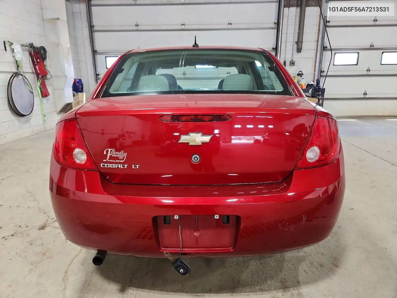 2010 Chevrolet Cobalt 1Lt VIN: 1G1AD5F56A7213531 Lot: 59835146