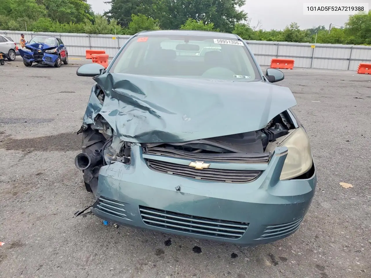 2010 Chevrolet Cobalt 1Lt VIN: 1G1AD5F52A7219388 Lot: 59951306