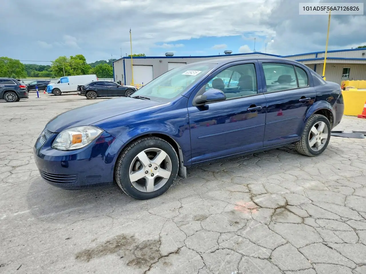 2010 Chevrolet Cobalt 1Lt VIN: 1G1AD5F56A7126826 Lot: 60084516