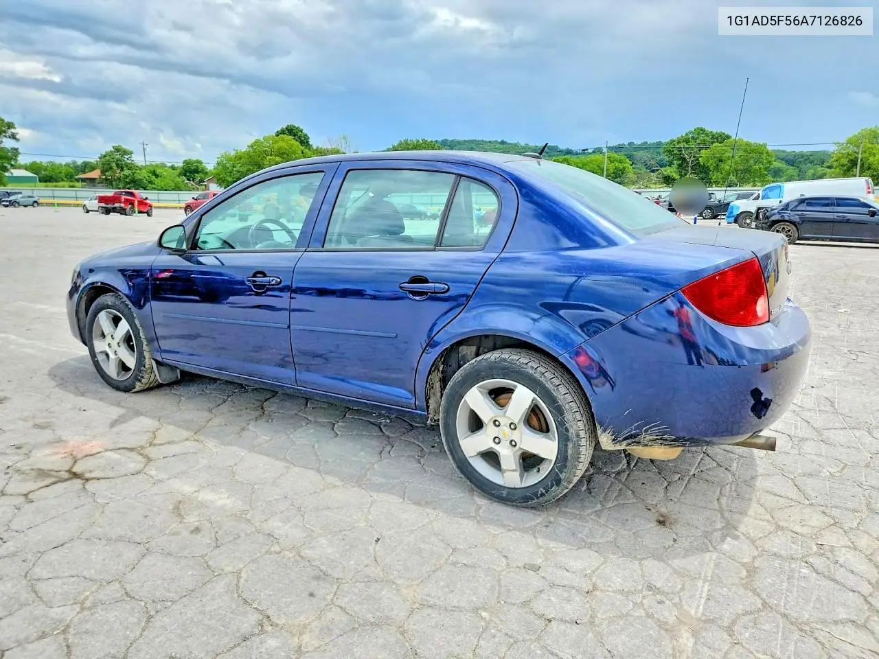 2010 Chevrolet Cobalt 1Lt VIN: 1G1AD5F56A7126826 Lot: 60084516