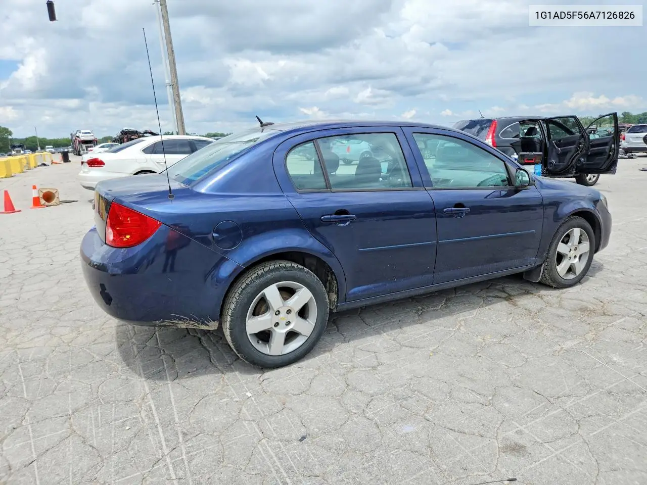 2010 Chevrolet Cobalt 1Lt VIN: 1G1AD5F56A7126826 Lot: 60084516