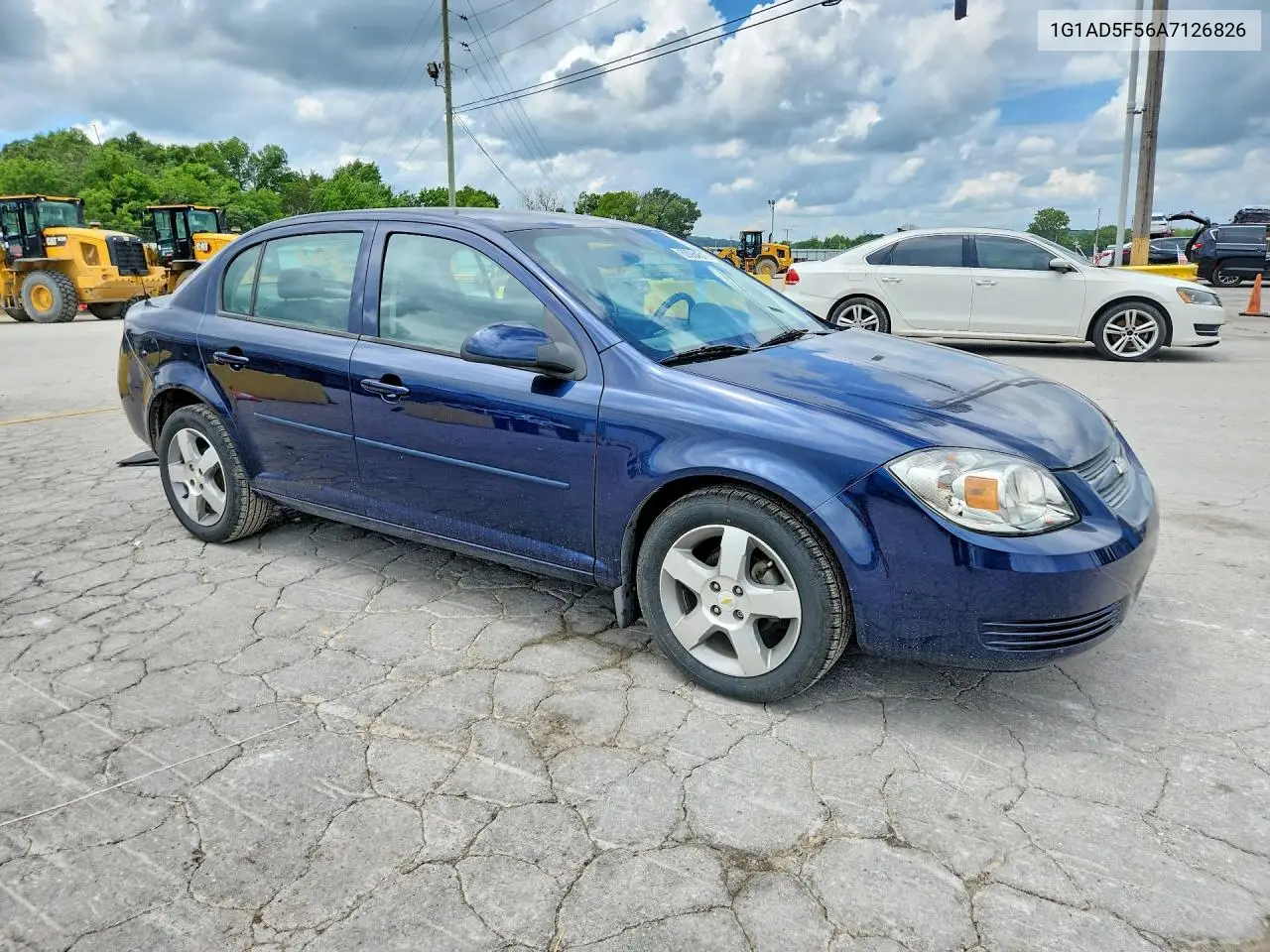 2010 Chevrolet Cobalt 1Lt VIN: 1G1AD5F56A7126826 Lot: 60084516