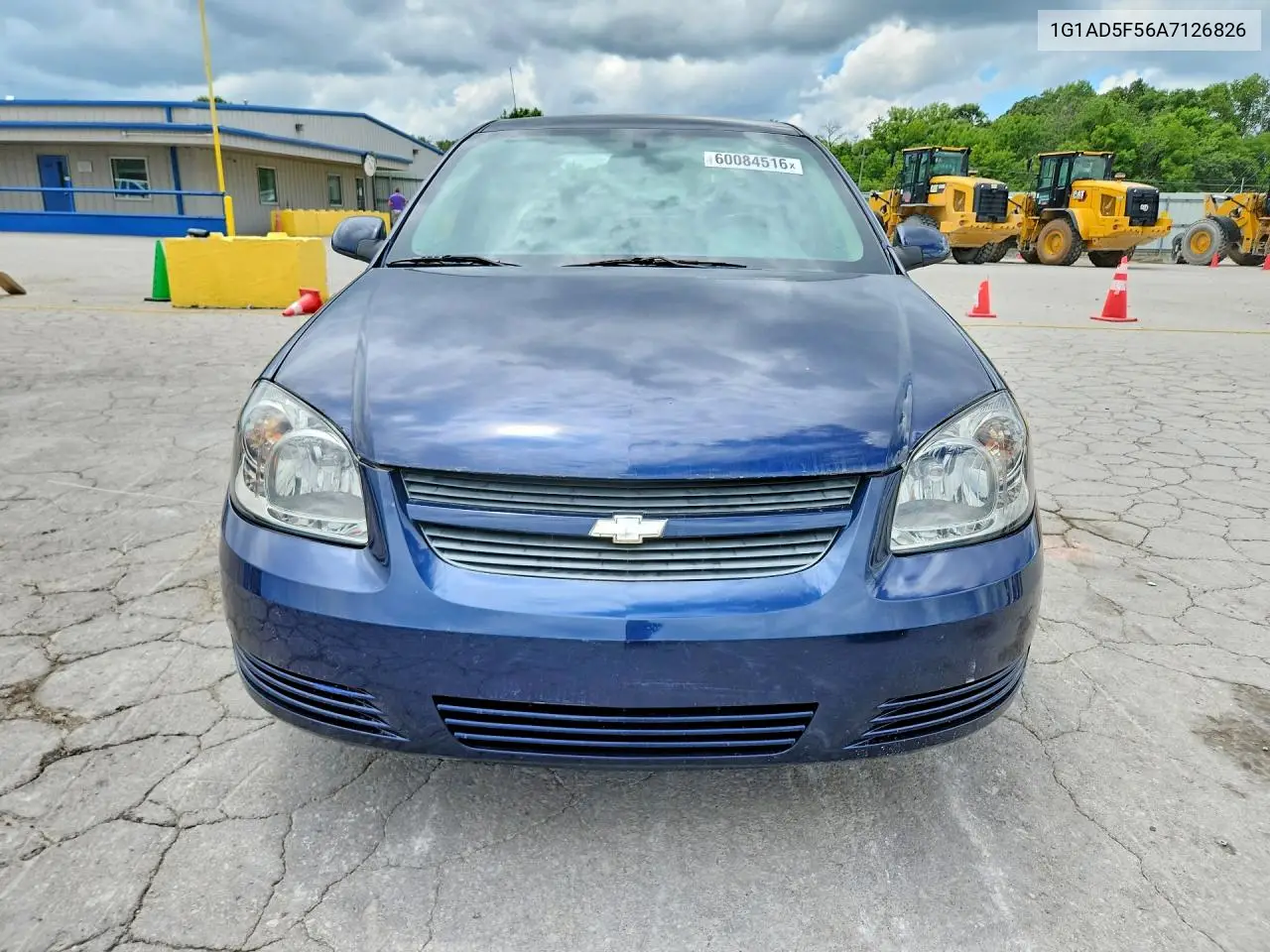 2010 Chevrolet Cobalt 1Lt VIN: 1G1AD5F56A7126826 Lot: 60084516