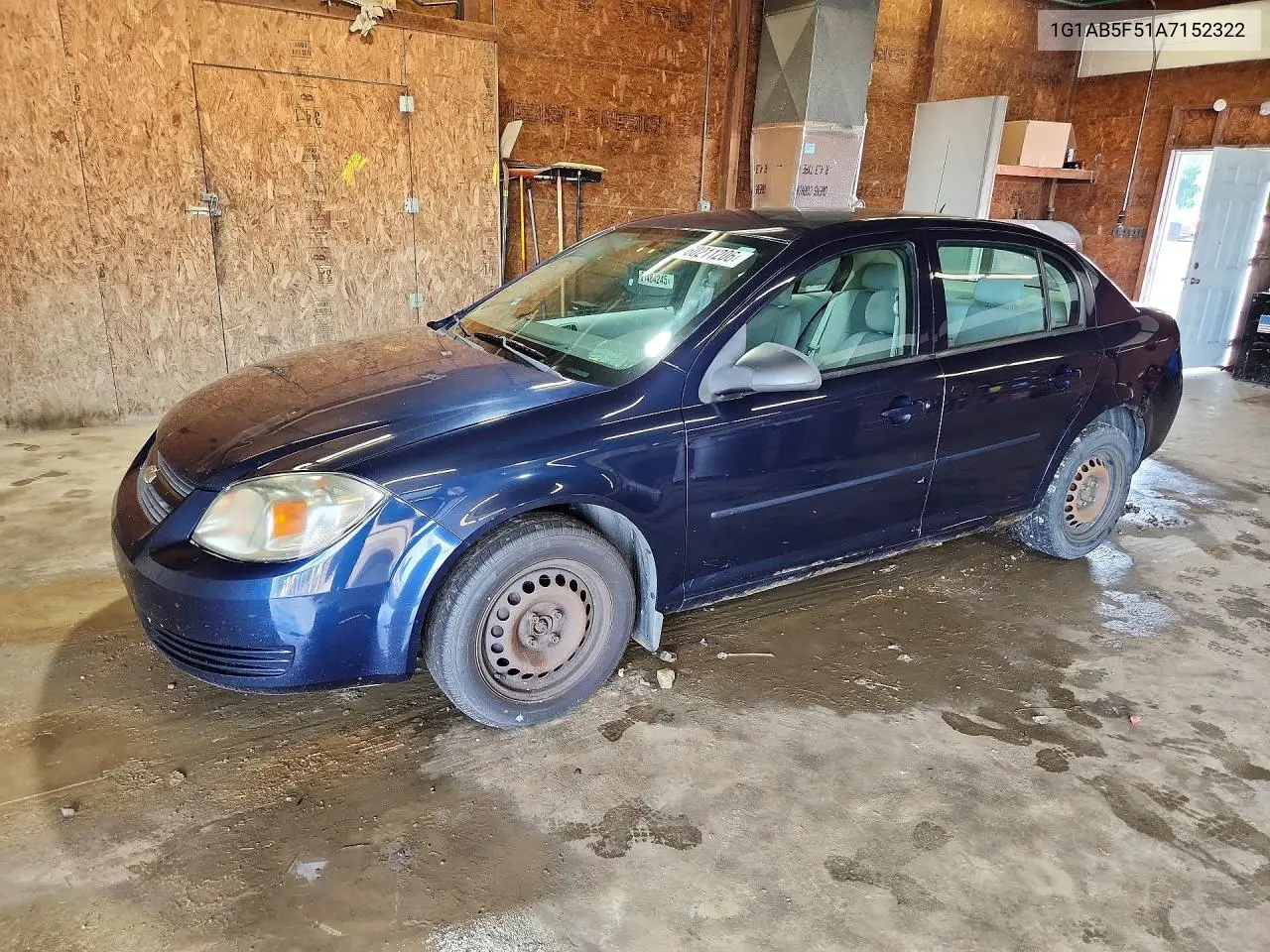 2010 Chevrolet Cobalt Ls VIN: 1G1AB5F51A7152322 Lot: 60211206