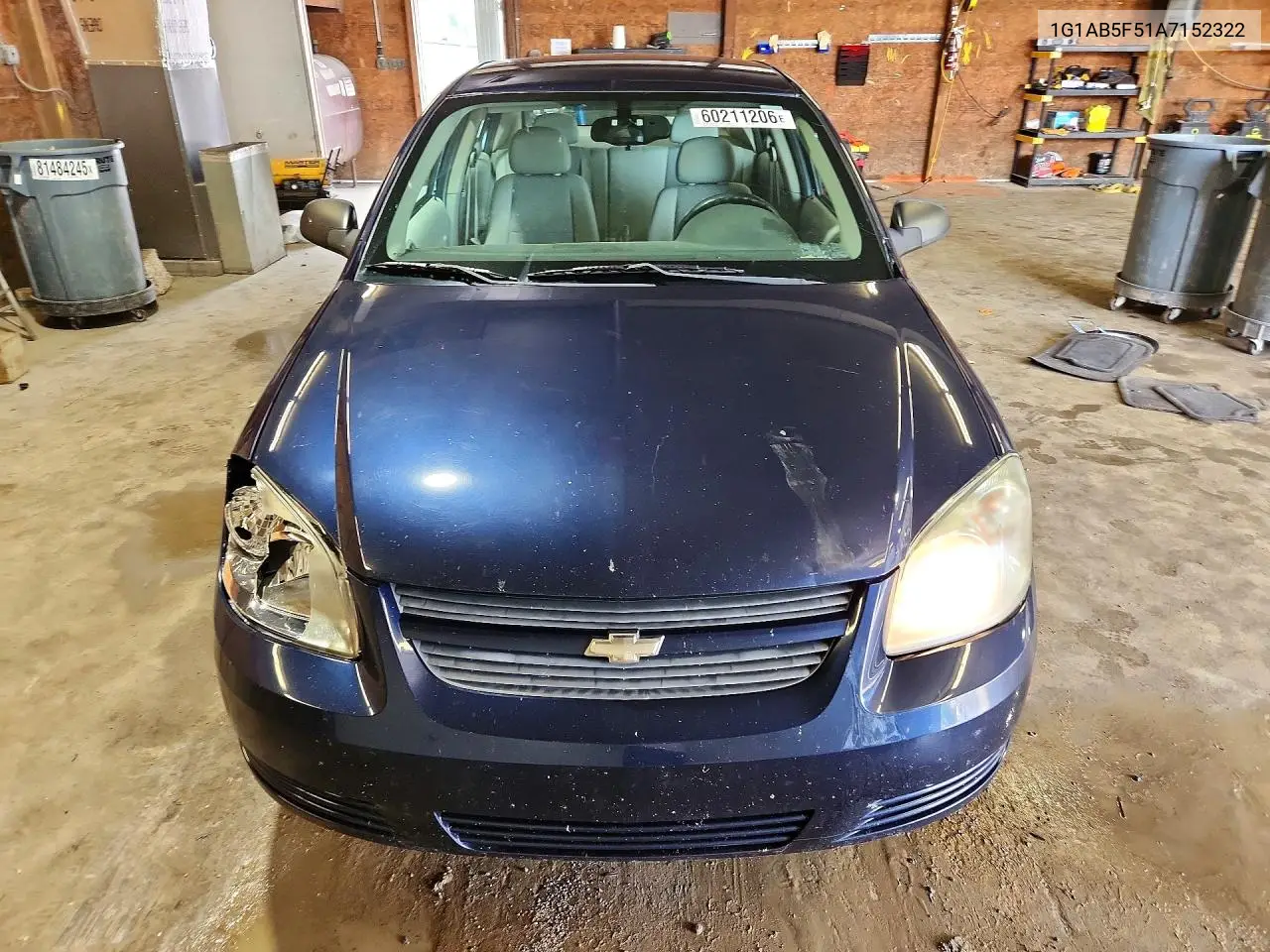 2010 Chevrolet Cobalt Ls VIN: 1G1AB5F51A7152322 Lot: 60211206