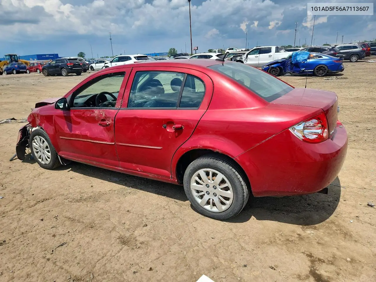 2010 Chevrolet Cobalt 1Lt VIN: 1G1AD5F56A7113607 Lot: 60312926