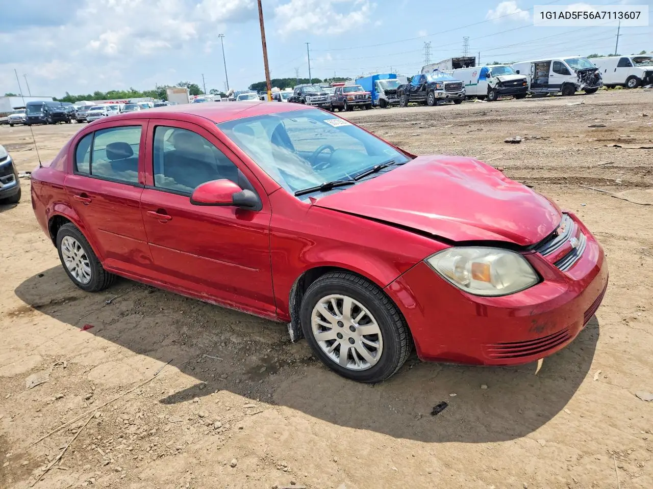 2010 Chevrolet Cobalt 1Lt VIN: 1G1AD5F56A7113607 Lot: 60312926