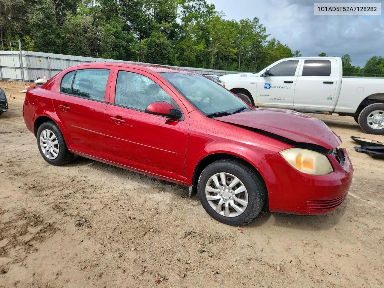 2010 Chevrolet Cobalt 1Lt VIN: 1G1AD5F52A7128282 Lot: 60666576