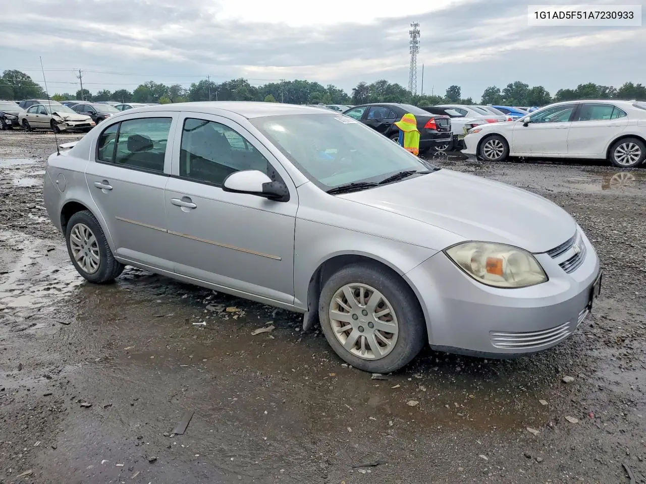 2010 Chevrolet Cobalt 1Lt VIN: 1G1AD5F51A7230933 Lot: 60755696