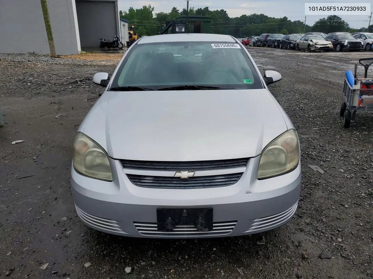 2010 Chevrolet Cobalt 1Lt VIN: 1G1AD5F51A7230933 Lot: 60755696