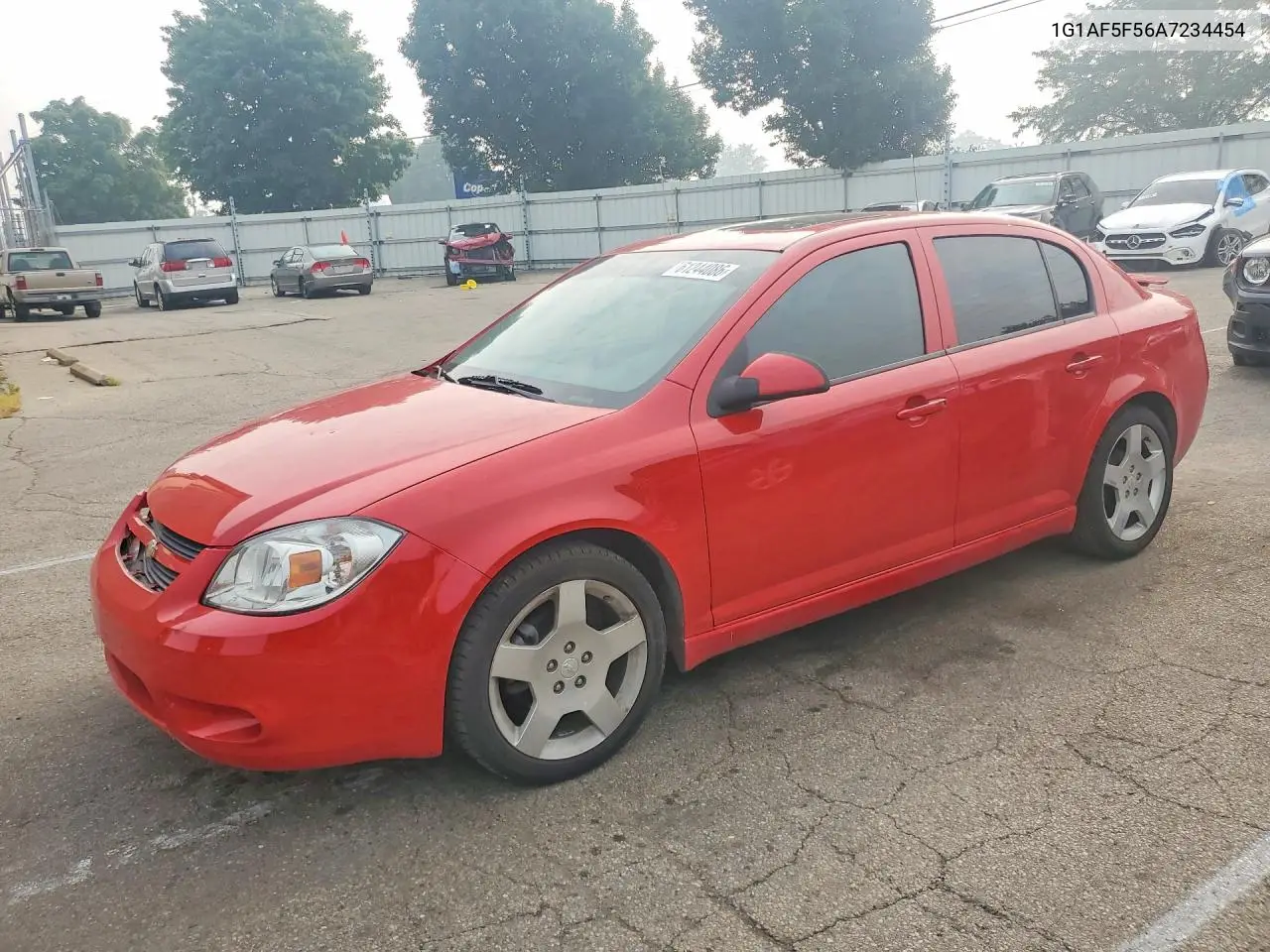 2010 Chevrolet Cobalt 2Lt VIN: 1G1AF5F56A7234454 Lot: 61244086