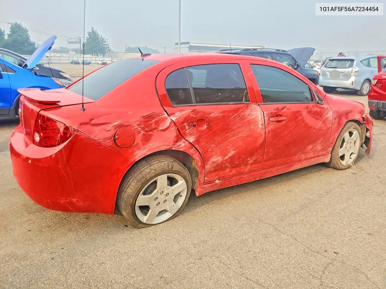 2010 Chevrolet Cobalt 2Lt VIN: 1G1AF5F56A7234454 Lot: 61244086