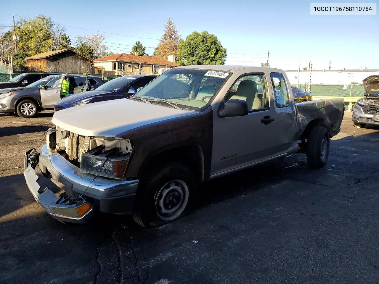 2005 Chevrolet Colorado VIN: 1GCDT196758110784 Lot: 60453436