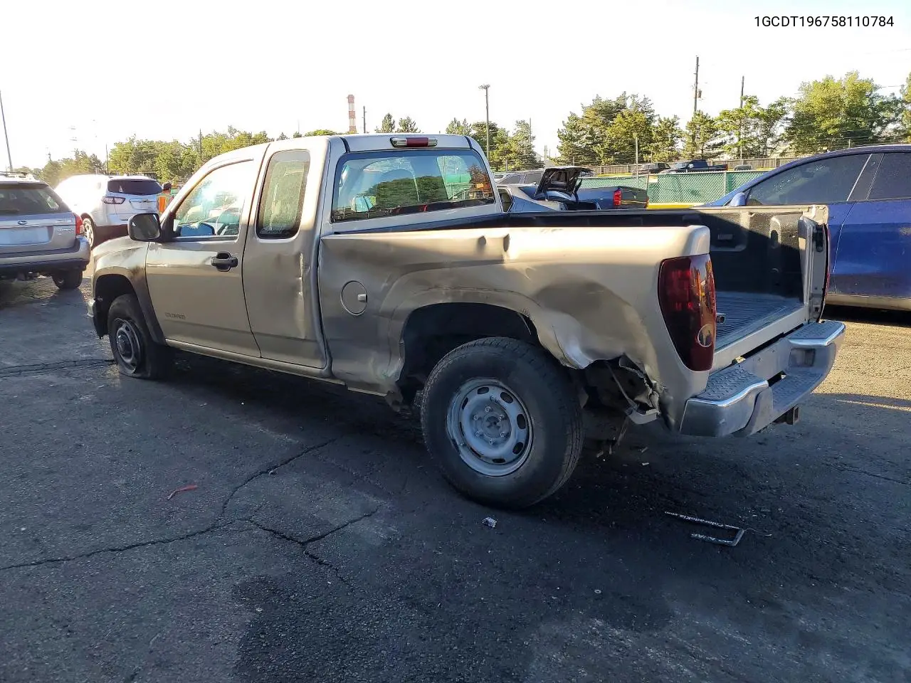 2005 Chevrolet Colorado VIN: 1GCDT196758110784 Lot: 60453436