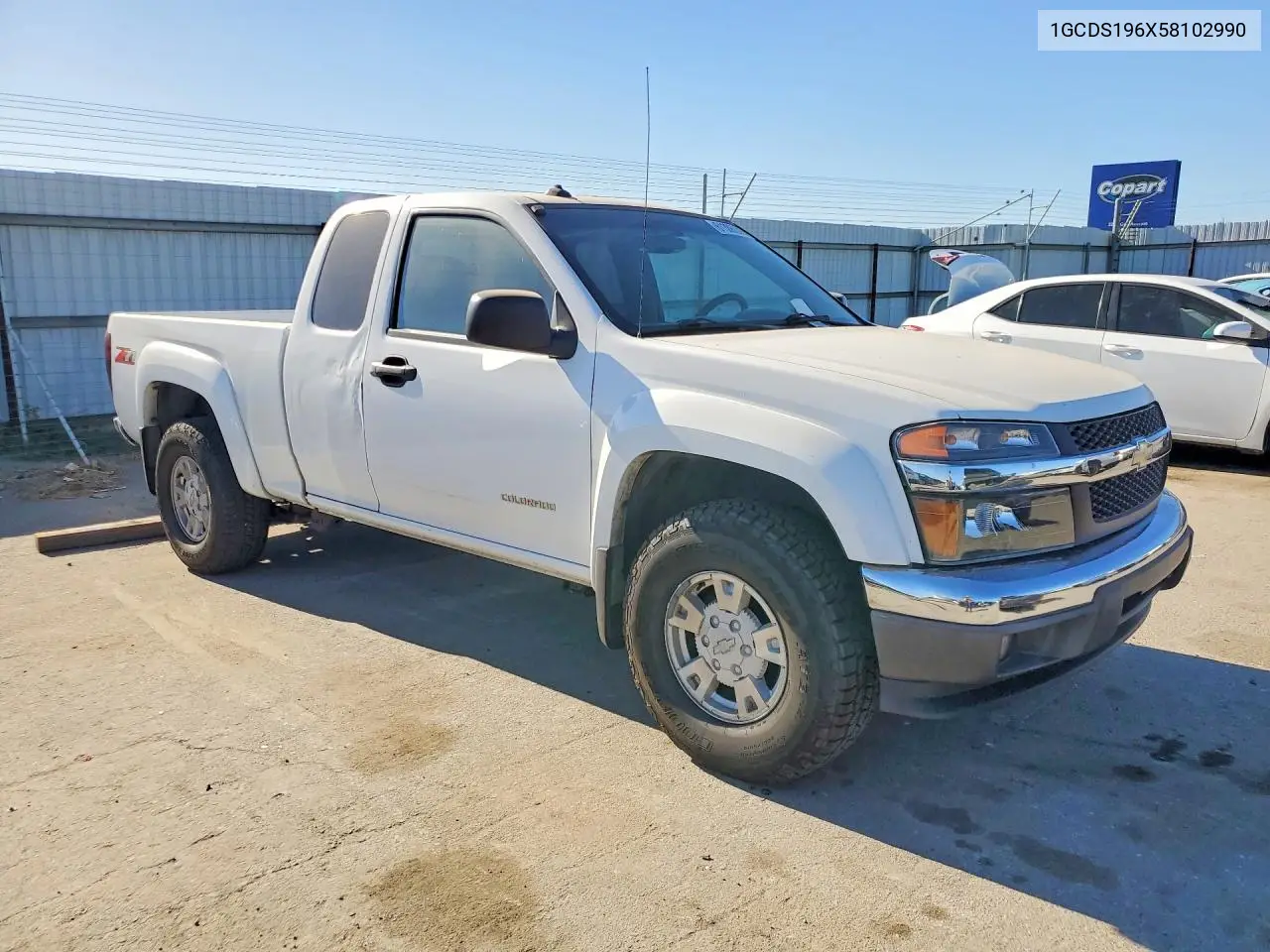 2005 Chevrolet Colorado VIN: 1GCDS196X58102990 Lot: 61386886