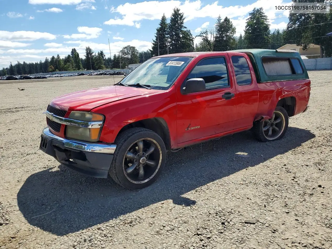 2005 Chevrolet Colorado VIN: 1GCCS198758157054 Lot: 61413906