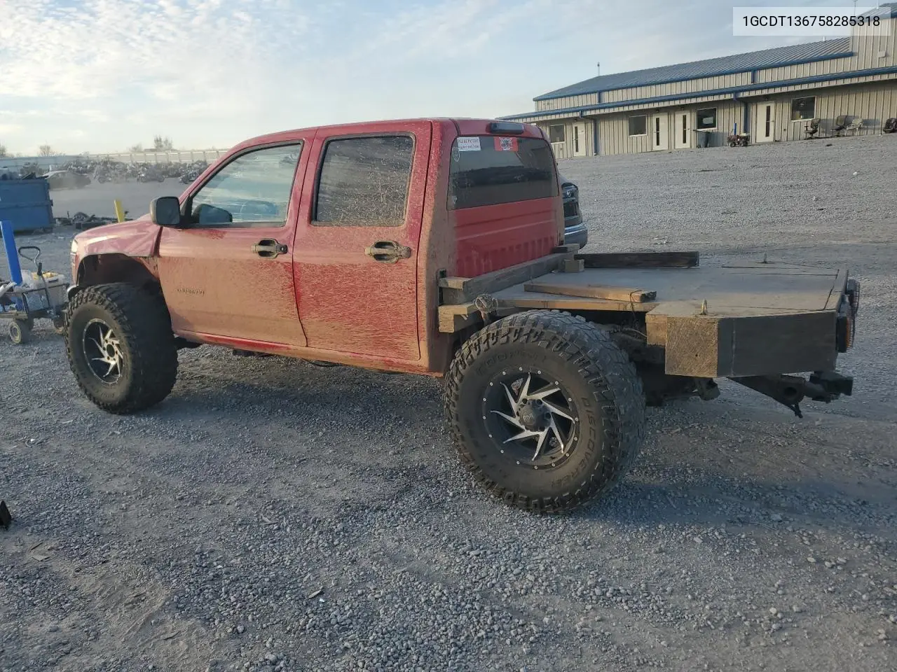 1GCDT136758285318 2005 Chevrolet Colorado