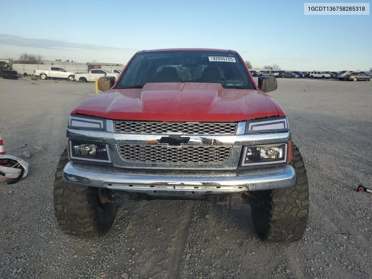 1GCDT136758285318 2005 Chevrolet Colorado