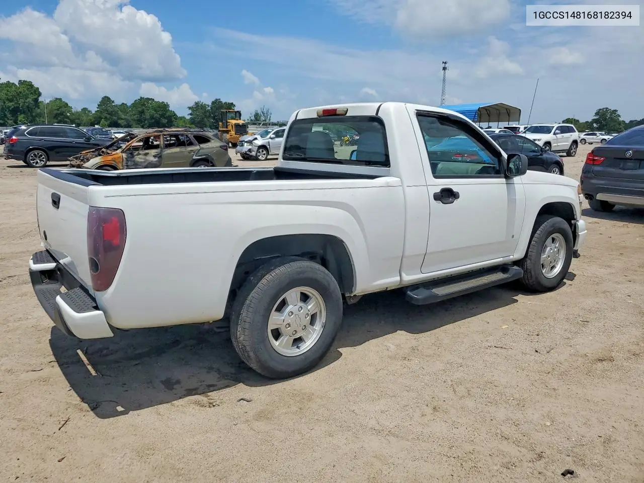 2006 Chevrolet Colorado VIN: 1GCCS148168182394 Lot: 59734806